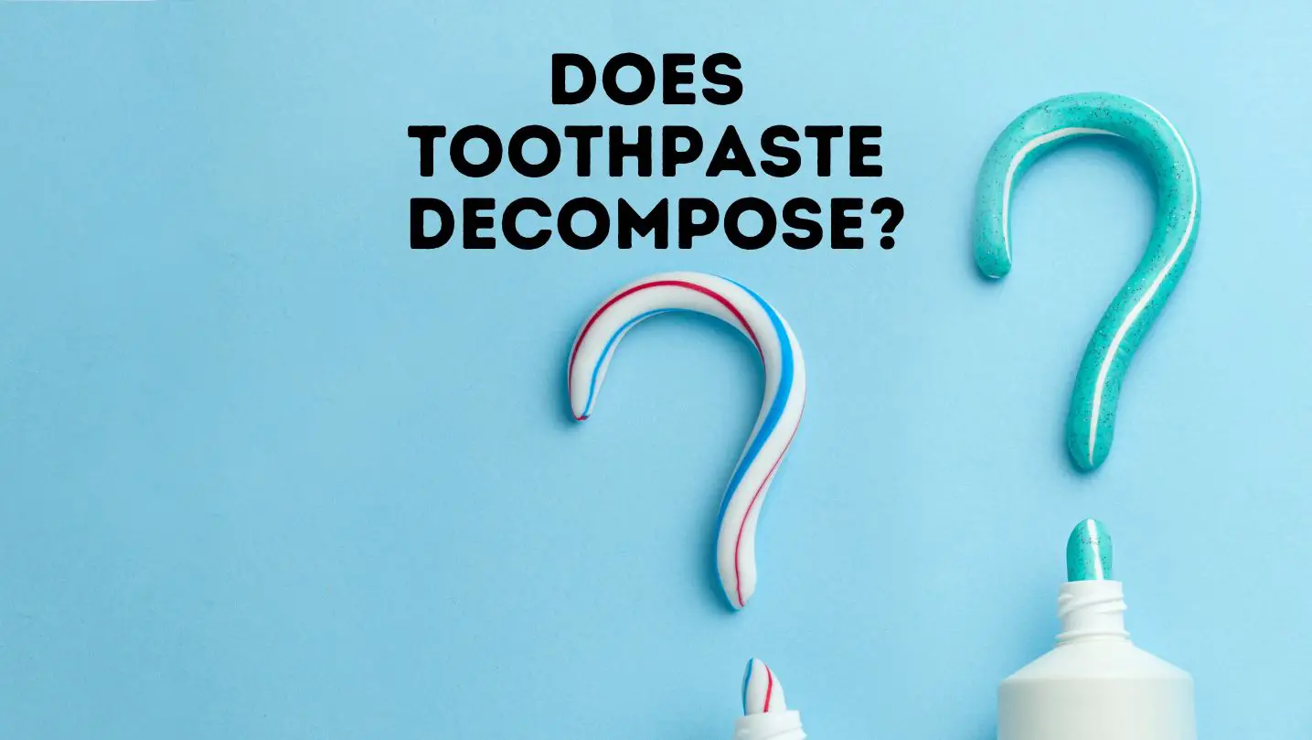 Does Toothpaste Decompose